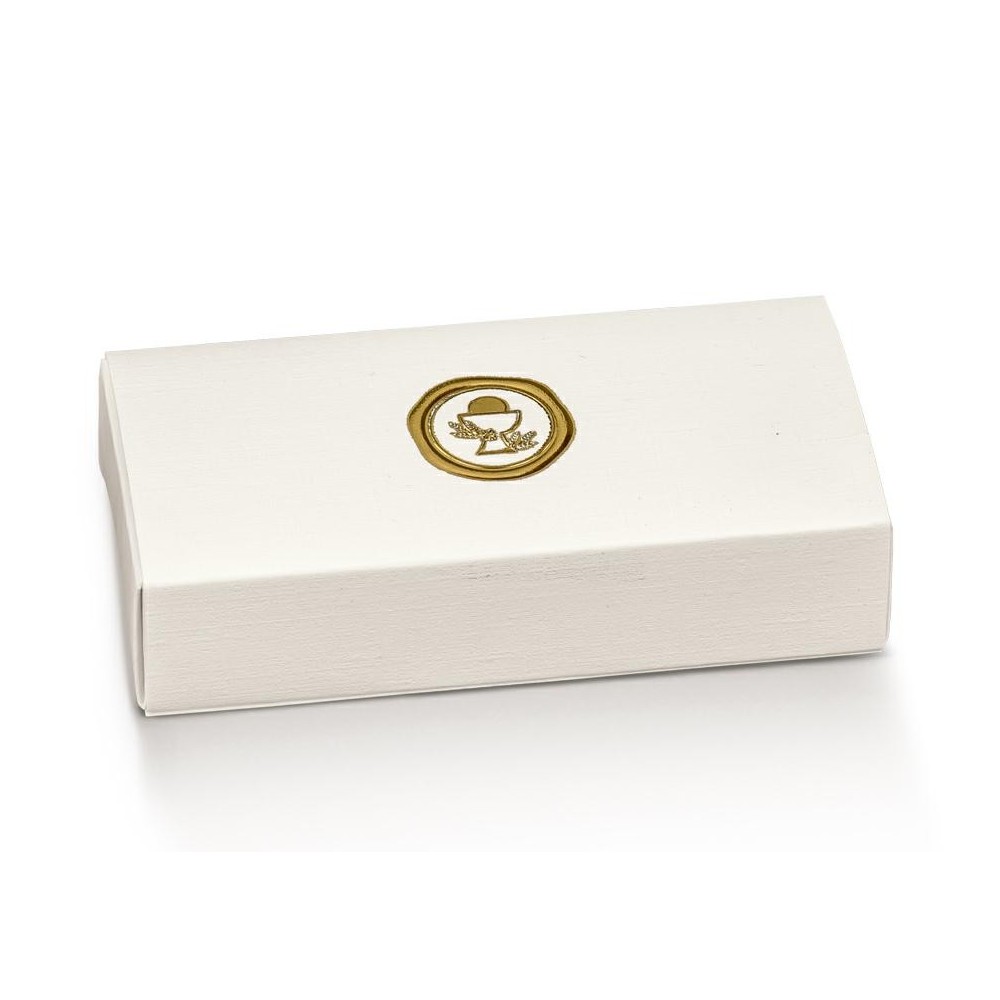 SCATOLA CARTONCINO CASSETTO 120X50X30 STAMPA  COMUNIONE